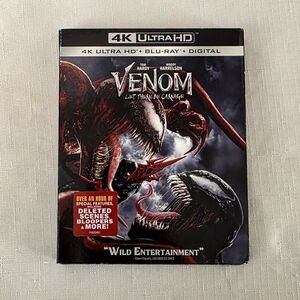 Venom: Let There Be Carnage (4K/UHD + Blu-ray + Digital) Movie New Sealed Marvel